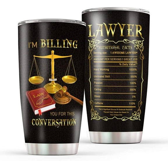 Lawyer Gifts for Women Men, Attorney Gifts, Lawyer Mug 20 Oz, Attorney Tumbler, Law Student Gifts, Lawyer Graduation Gifts, Future Lawyer Gifts, Lawyer Christmas Birthday Gift, Funny Gifts for Lawyers