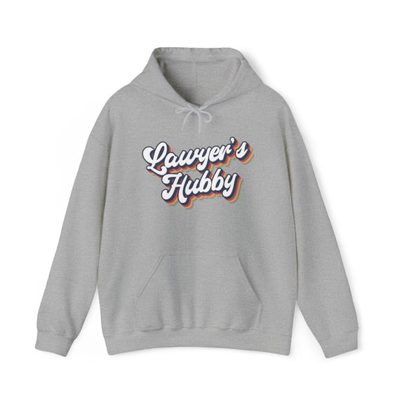 Lawyer Hubby Husband Engagement Wedding Hoodie, Gifts, Hooded Sweatshirt