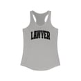 thumbnail image 1 of Lawyer Law School Bar Exam Graduation Tank Top Gifts Shirt Women Sleeveless, 1 of 2
