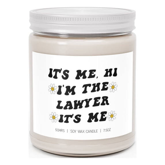 Lawyer Law School Graduation Candle, Gifts, Decor