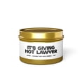 thumbnail image 1 of Lawyer Law School Student Bar Exam Graduation Tin Candle Gifts Home Decor, 1 of 1