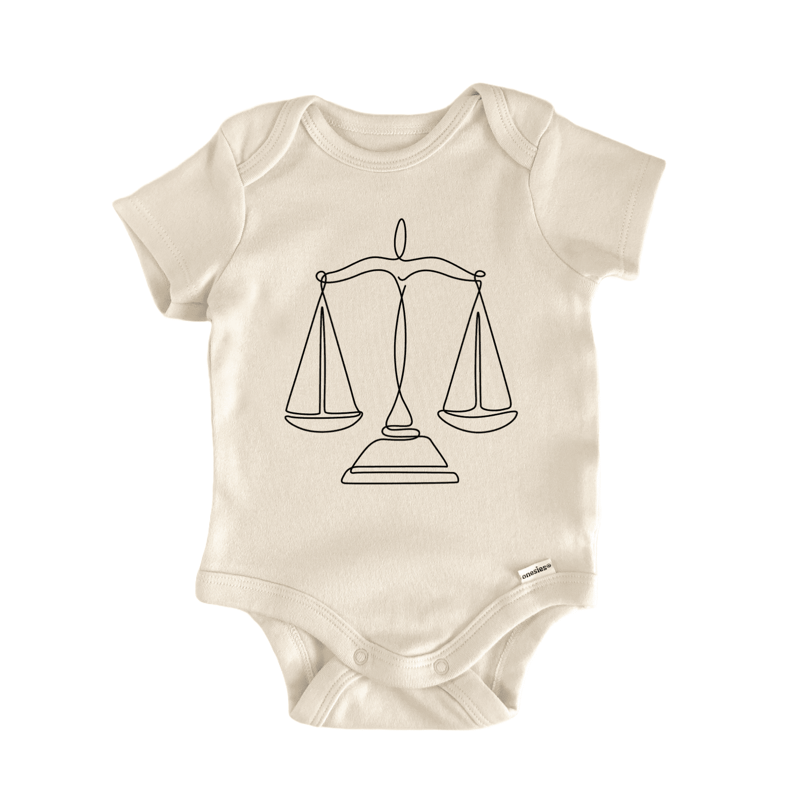 Lawyer Legal Scales Line - Baby Bodysuit - Walmart.com