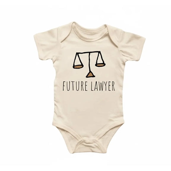 Lawyer Newborn Gift Baby Bodysuit