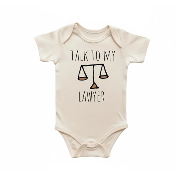 Lawyer Newborn Gift Baby Bodysuits