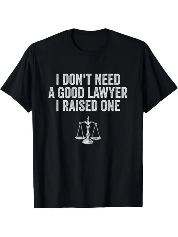 Lawyer Parent Shirts My Son Daughter Law School Graduation Gift Unisex T-Shirt