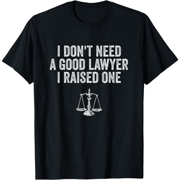 Lawyer Parent Shirts My Son Daughter Law School Graduation T-Shirt