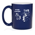thumbnail image 1 of Lawyer Superstar Unicorn Funny Gift For Lawyer Ceramic Coffee Mug Tea Cup Gift for Her, Him, Friend, Coworker, Wife, Husband (11oz Blue), 1 of 1