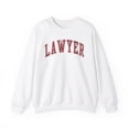 thumbnail image 1 of Lawyer Sweatshirt Gifts Crew Neck Shirt Long Sleeve Unisex, 1 of 7