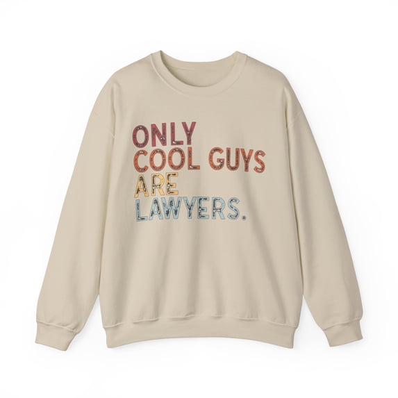 Lawyer Sweatshirt Gifts Crew Neck Shirt Long Sleeve Unisex
