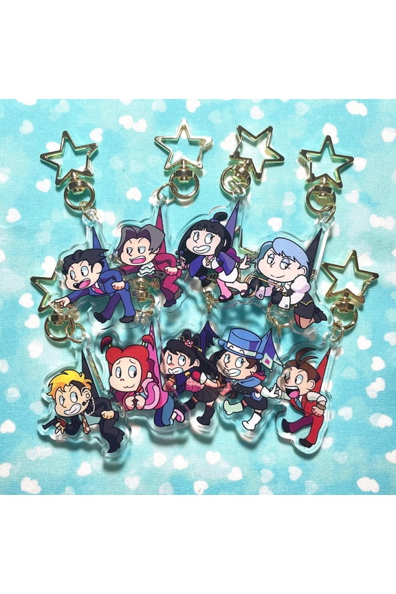 Lawyer Visual Novel Keychains (1 keychain)