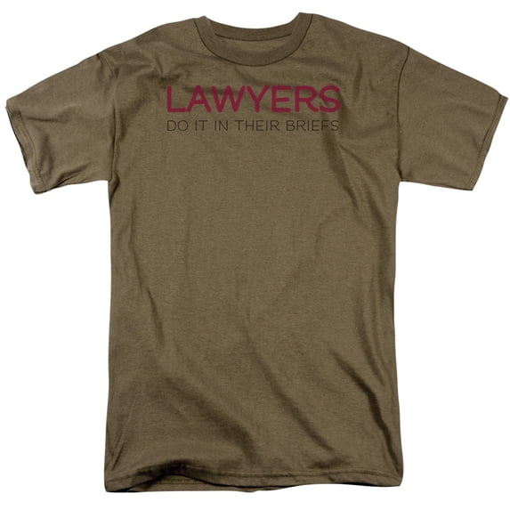 - Lawyers Do It...Briefs - Short Sleeve Shirt - Large