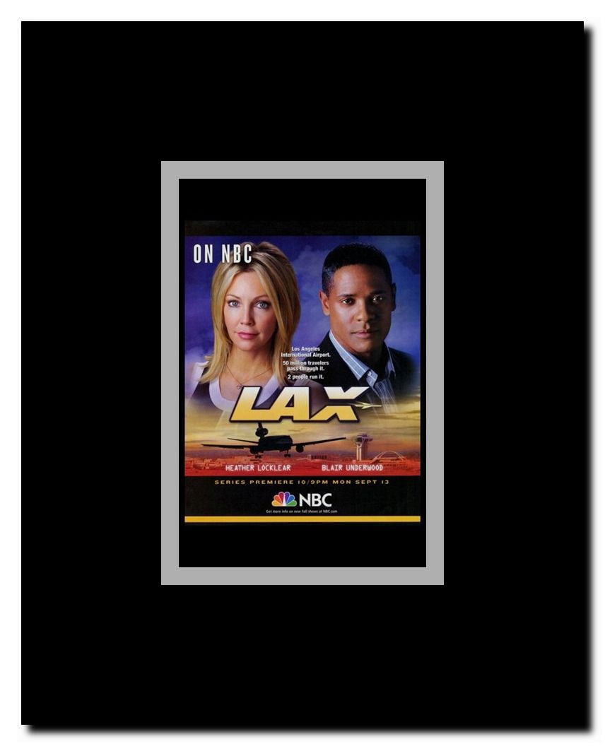 Lax Framed Movie Poster