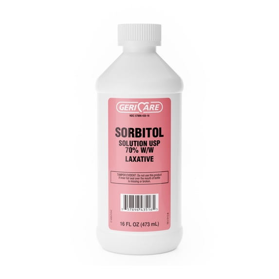 Laxative Gericare Sorbitol Solution, 16 Fluid oz - 1 Each - (Pack of 3)