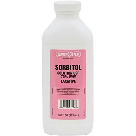 Laxative Gericare Sorbitol Solution, 16 Fluid oz - 1 Each