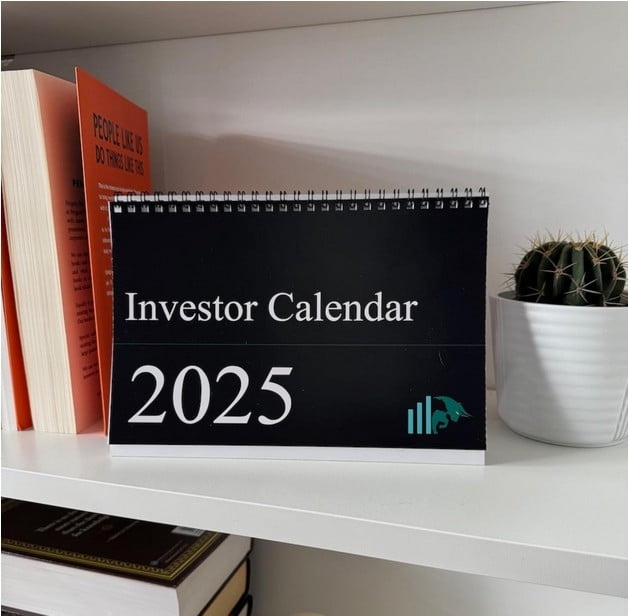 Laxazopa 2025 Desktop Investor Calendar Includes US Economic Release