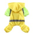 Laxiabr Dog Raincoatpet Raincoat Pet Dog Cat Clothes Waterproof Pet Dog