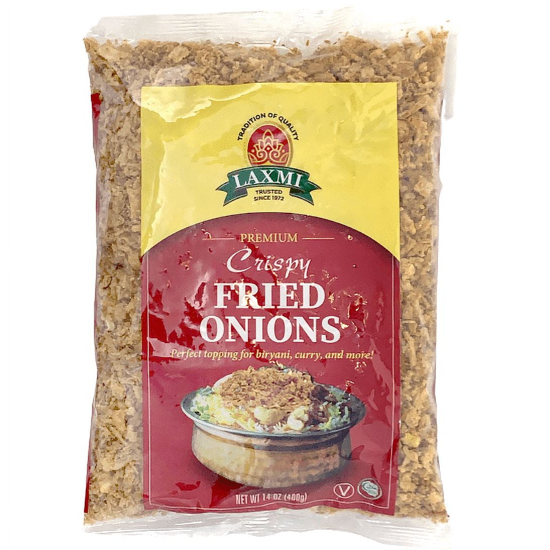 Laxmi Fried Onions - 14 Oz (400 Gm)