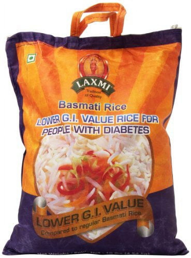 Laxmi LOW GI Basmati Rice w/ Lower G.I. Index Value 10lb