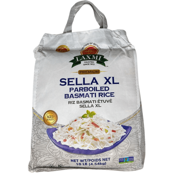 Laxmi Sella XL Parboiled Basmati Rice