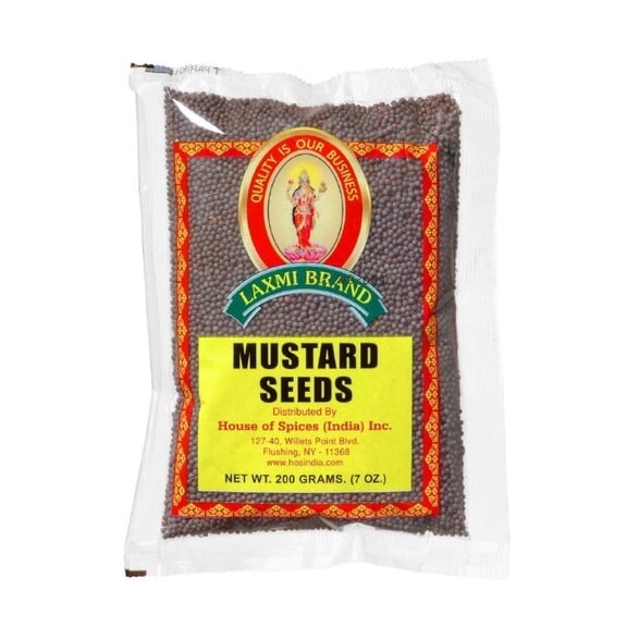House Of Spices Laxmi  Mustard Seeds, 7 oz