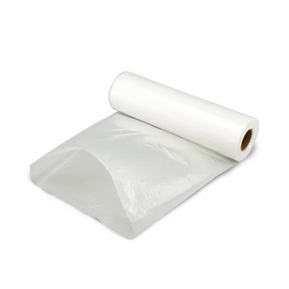 Lay Flat Ducting - Clear - 500 ft. - Fits 8 & 12 in. Blowers - Durable Polyethylene