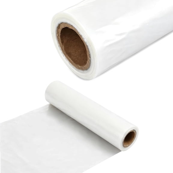 Lay Flat Ducting Poly Tubing Fits Blowers Flexible Ventilation Duct for Fan Temporary Airflow Poly Bag Packaging Solution