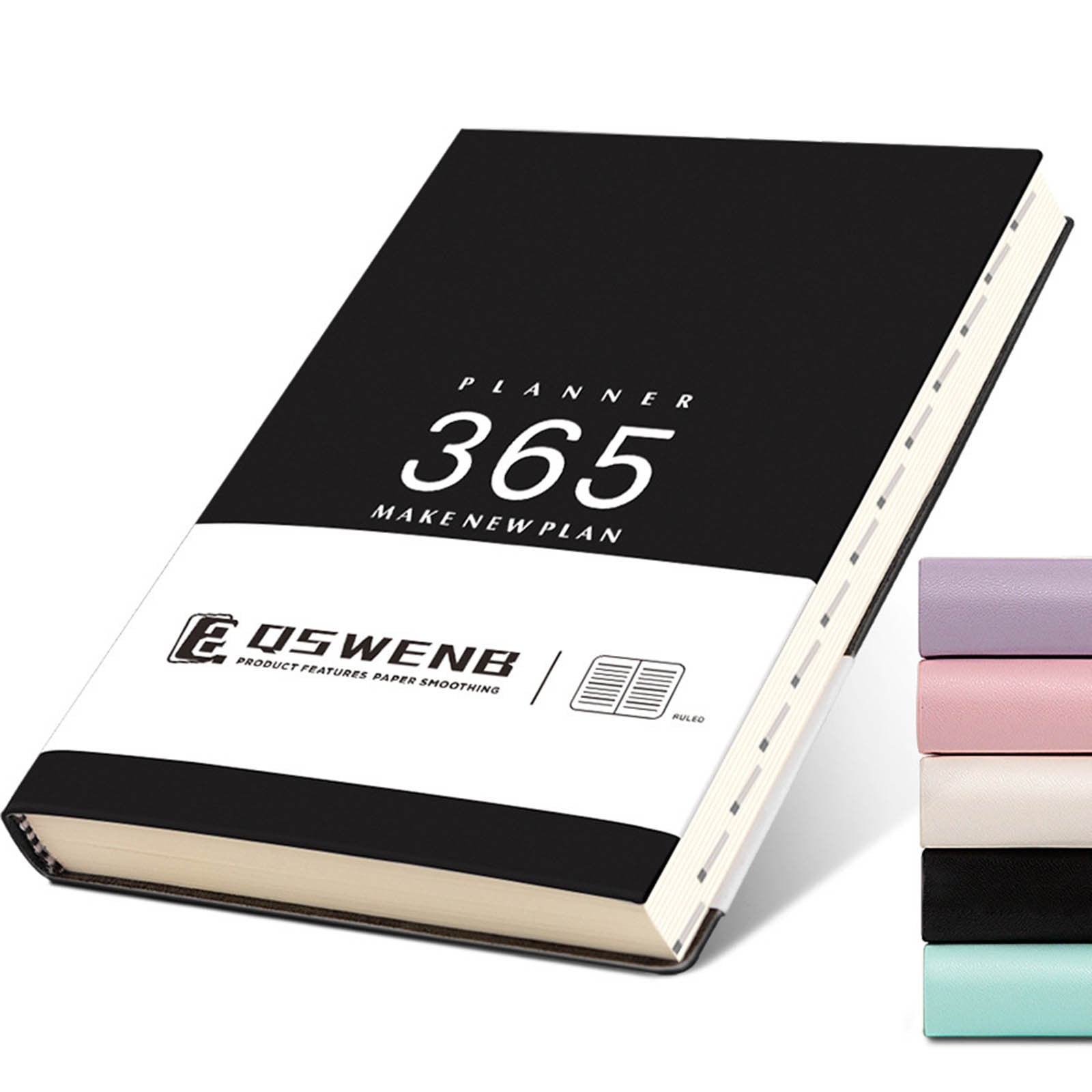 Lay Flat Journals for Women Thick Set 2024 English Schedule This 365