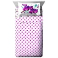 thumbnail image 1 of Lay Lay Toodles Pink Poodles Kids 4-Piece Full Sheet Set, Microfiber, Pink, Nickelodeon, 1 of 8