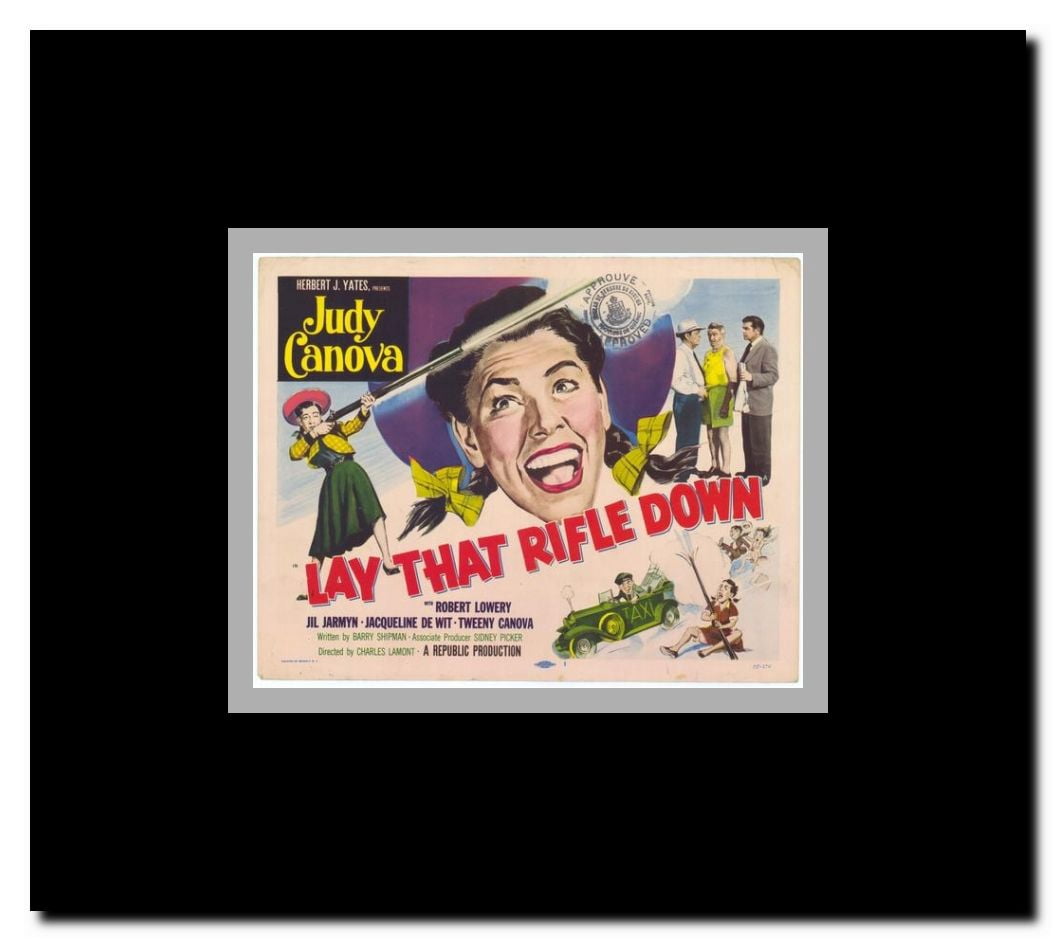 Lay That Rifle Down Framed Movie Poster