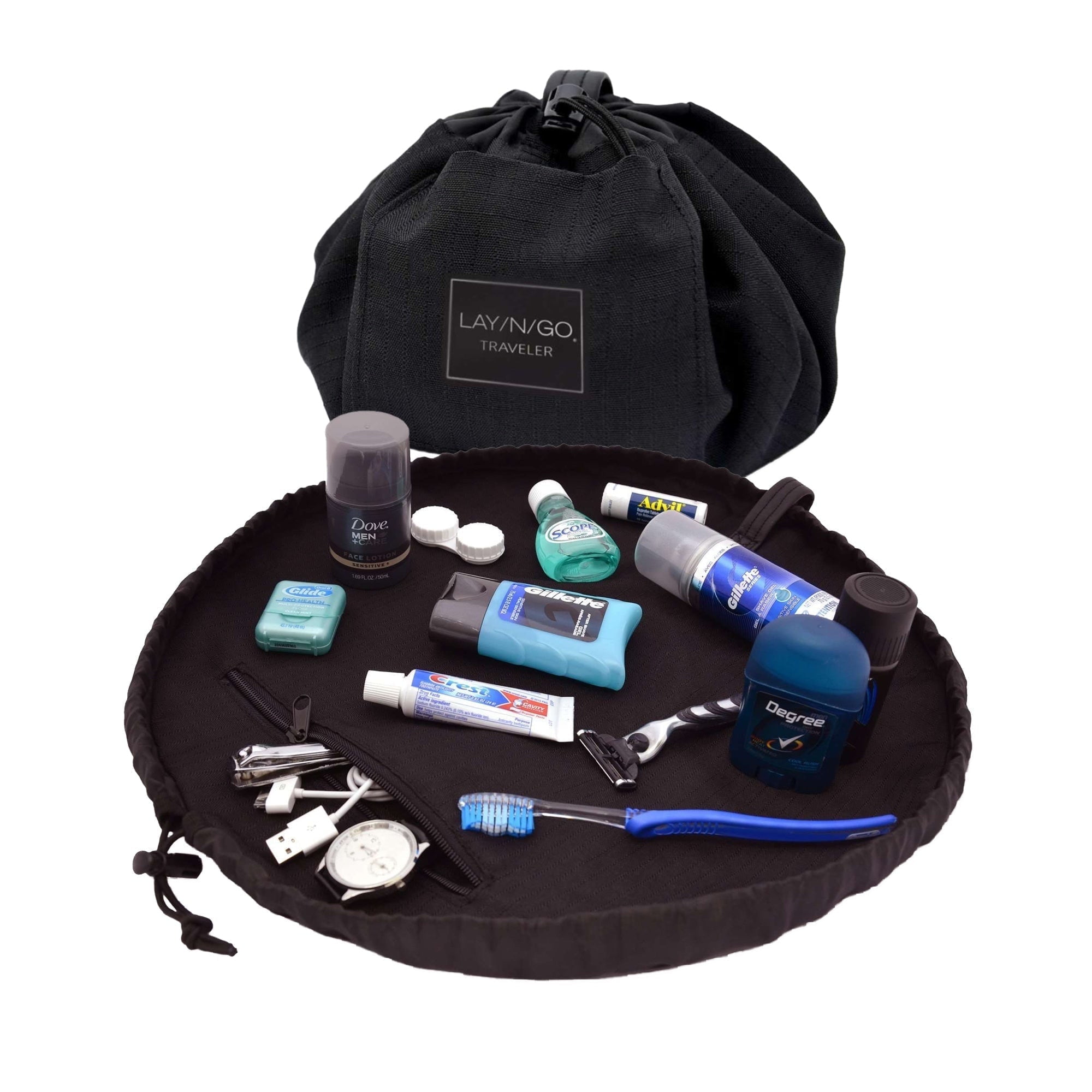 go travel toiletry bag Pelican DK5 ModPak free travel Lay-n-Go TRAVELER (20") Toiletry Bag