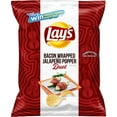 thumbnail image 1 of Lay's Bacon Wrapped Jalapeno Popper Duet Flavored Potato Chips, 2.75 oz Bag, 1 of 4