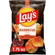 Lay's Barbecue Flavored Potato Chips 7.75 Ounce Bag