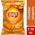 thumbnail image 1 of Lay's Cheddar Jalapeno Potato Chips - 7.75 oz, 1 of 3