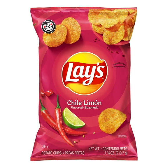 Lay's Chile Limon Potato Chips - 7.75 oz- Pack of 2