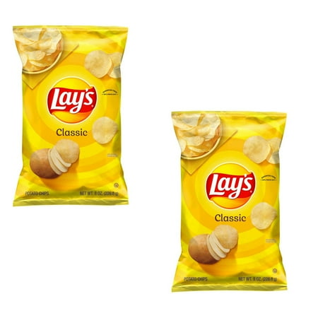 2 Bags Lay's Original (8oz)