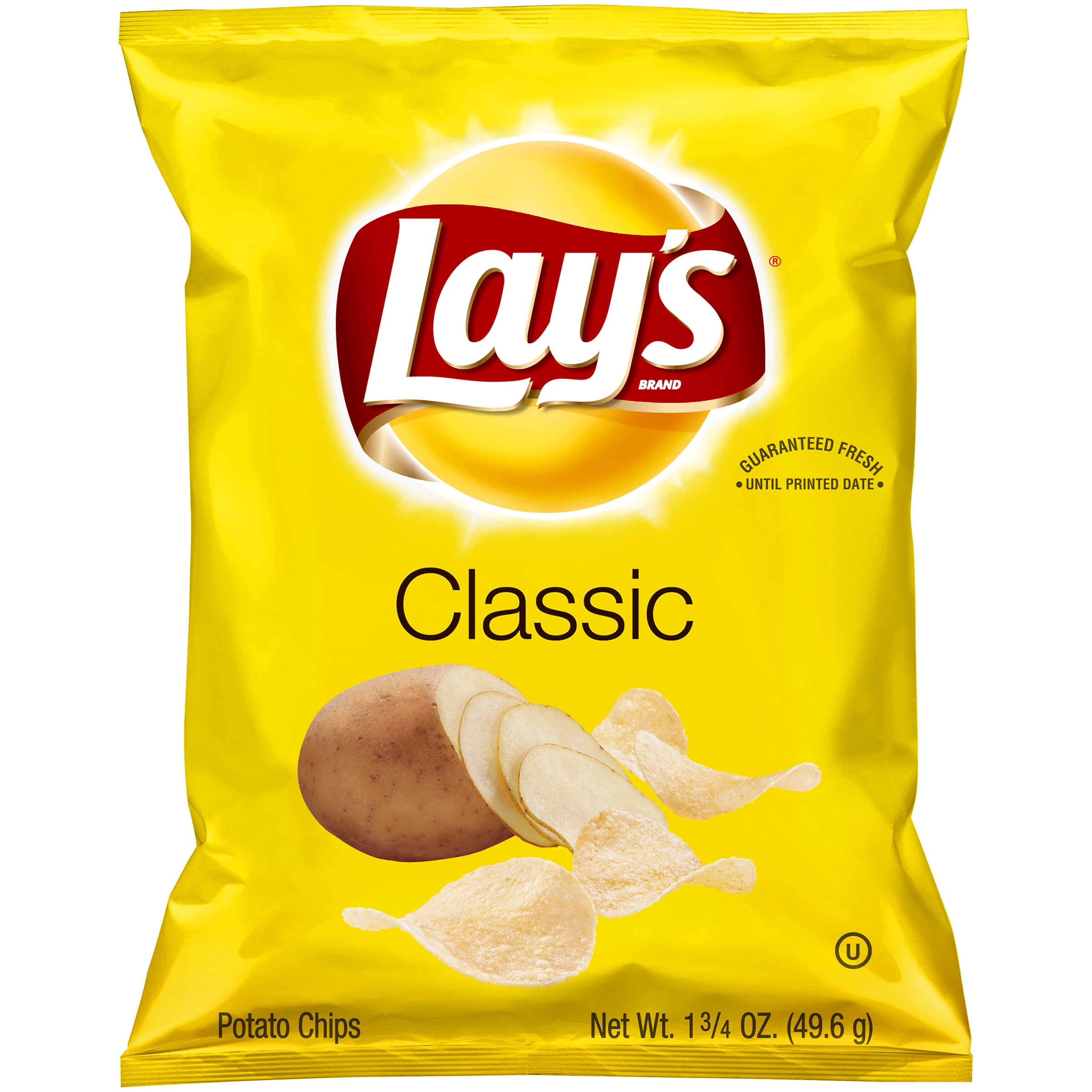 Lay's Classic Potato Chips 1.75 oz. Plastic Bag