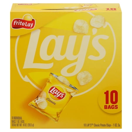 Lay's Classic Potato Chips Multipack 10 ct