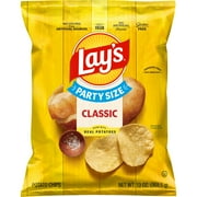 Lay's Classic Potato Chips, Party Size, 13 oz Bag