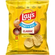 Lay's Classic Potato Chips, Party Size, 13 oz Bag