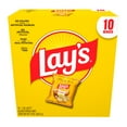 thumbnail image 1 of Lay's Classic Potato Snack Chips, 1 oz Bags, 10 Count Multipack, 1 of 7