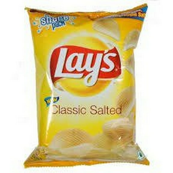 Lay's Classic Salted Potato Chips - 52 Gm (1.8 Oz)