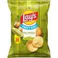 thumbnail image 1 of Lay's Dill Pickle Flavored Potato Chips, Party Size, 12.5 oz Bag, 1 of 1