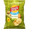 thumbnail image 1 of Lay's Dill Pickle Flavored Potato Chips, Party Size, 12.5 oz Bag, 1 of 7