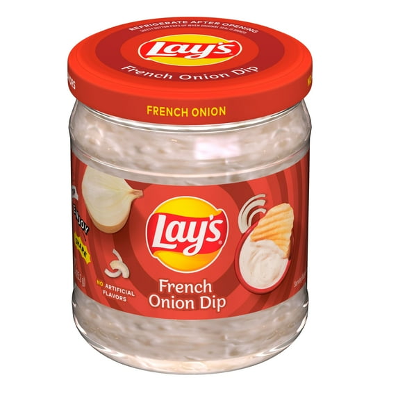 Lay's Dip French Onion, 15 oz Jar