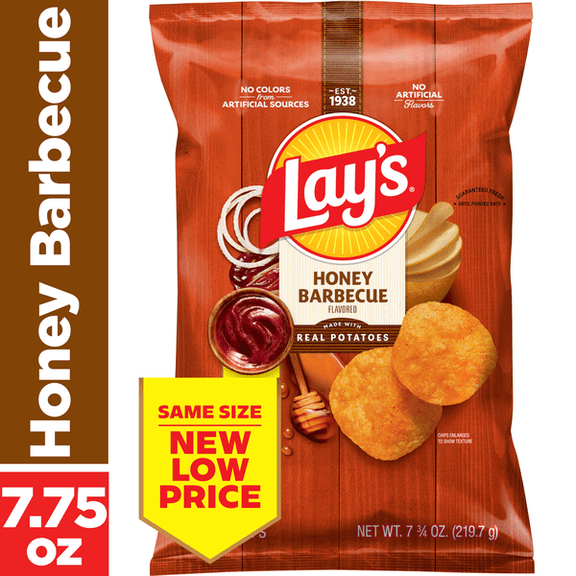 Lay's Honey Barbecue Potato Chips