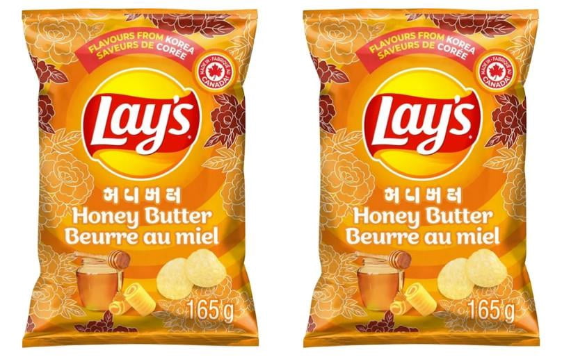 Lay's Honey Butter Flavored Potato Chips, 200g (2 Pack)