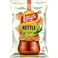 thumbnail image 1 of Lay’s Jalapeno Kettle Cooked Potato Chips Bag, 8 oz​, 1 of 8