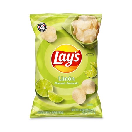 Lay's Lay's Potato Chips Limon Flavored 7.75 Oz