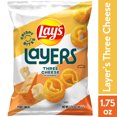thumbnail image 1 of Lay's Layers Potato Snacks Three Cheese Flavored 1 3/4 oz, 1 of 5