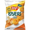 thumbnail image 1 of Lay's Layers Three Cheese Flavored Potato Snacks, 4.75oz, 1 of 5